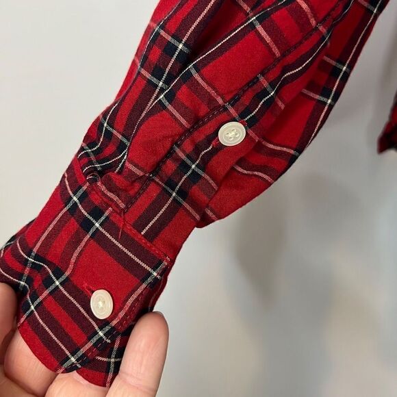 Madewell Women’s Oversized Ex-Boyfriend Shirt in Tartan Plaid Size Small - Picture 15 of 15